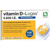 Dr. Loges + Co. GmbH vitamin D-Loges 5.600 I.E. Gel-Tabs, 60 St., 60 St. Tabletten