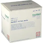 MaiMed VK Pad Vlieskompressen steril 10x10 cm 100 St Kompressen
