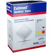 Bsn Medical Cutimed Sorbion SANA Wundauflage 22x22 c 24 St