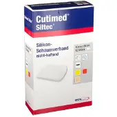 Cutimed Siltec Schaumverb.10x20 cm nicht haftend 12 St Kompressen