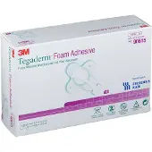 PDM to be maintained Tegaderm Foam klebend 6,9x6,9 cm kreuzf.90615 10 St Verband