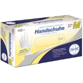 Param Handschuhe Einmal Latex puderfrei M 100 St