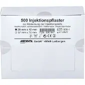 MEDENTA Injektionspflaster 1,2x3,8 cm 500 St Pflaster