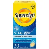 Supradyn Vital 50+ Ginseng&Olive 30 Brause St Brausetabletten