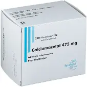 KyraMed Biomol Naturprodukte GmbH Calciumacetat 475 mg Filmtabletten 200 St