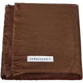 Alpaca Loca Damen Schals 704 Scarf - Bruin - Größe ONESIZE