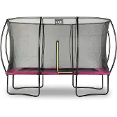 Exit Silhouette Trampolin 244x366cm, auf Beinen, Rechteckig, für Kinder, Rosa