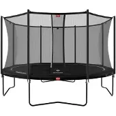 Berg 35.14.95.02, Trampolin über der Erde, Rund, 120 kg, 6 Jahr(e), Sicherheitsnetz, Schwarz