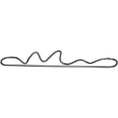 Ferm Living Curvature Towel Hanger Black Brass - , Schwarz, Messing