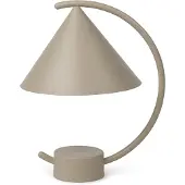 Ferm Living Meridian Portable Tischleuchte Cashmere - , Meridian, dimmbar, Beige, für Wohnzimmer, Metall, Design
