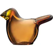 Iittala Birds by Toikka Fliegenfänger Kupfer-Zitrone