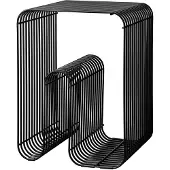 AYTM Curva Hocker Black - , Schwarz, Metall