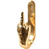 Pols Potten Handtuchhaken Hook F-You Gold