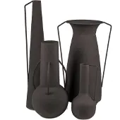 Pols Potten Vase Vases Roman Black (Set von 4)