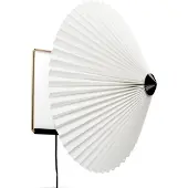 HAY Matin 380 Wandleuchte White - , dimmbar, Weiß, für Wohnzimmer, Metall