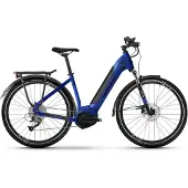 Haibike Trekking 4 gloss/matte blue black 27,5" 500 Wh Wave E-Tourenbike in Blau