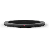 Berg Bodentrampolin Favorit InGround 330 Stahlrahmen Grau