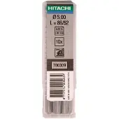 Hikoki Zubehör 780315 Metallbohrer HSS-G DIN 338 5,5x93 mm 10 Stück