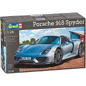 Revell Modellbausatz Auto 1:24 - Porsche 918 Spyder im Maßstab 1:24, Level 4, originalgetreue Nachbildung mit vielen Details, 07026, 120 Jahr(e), Kunststoff, Junge, 129 Stück(e), 194 mm, 35,1 cm