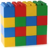 Polesie Mega Bouwblokken 24 Stuks