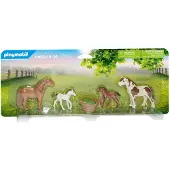 Playmobil Ponys mit Fohlen