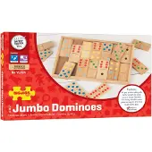 Bigjigs Große hölzerne Dominosteine