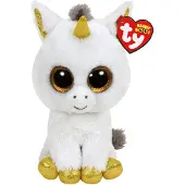 TY Pegasus-Einhorn weiss/gold,24cm