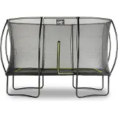 Exit Silhouette Trampolin 244x366cm, auf Beinen, Rechteckig, für Kinder, Schwarz