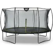 Exit Silhouette Trampolin ø366cm, auf Beinen, Rund, für Kinder, Schwarz