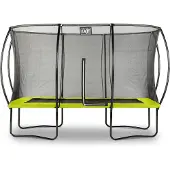 Exit Silhouette Trampolin 244x366cm, auf Beinen, Rechteckig, für Kinder, Grün