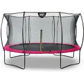 Exit Silhouette Trampolin ø366cm, auf Beinen, Rund, für Kinder, Rosa