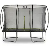 Exit Silhouette Trampolin 214x305cm, auf Beinen, Rechteckig, für Kinder, Schwarz