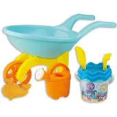 Androni Schubkarre mit Eimer-Set Unterwasserwelt