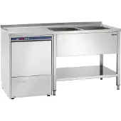 Bartscher Spülcenter 700, B1600 2 Becken LI 306350 , 1 Stück