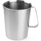 Hendi Messbecher Edelstahl 2,0 Ltr 140x175 mm mit Skala