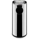 Hendi Stehender Abfalleimer Mit Aschenbecher 33 l 240x660 Mm