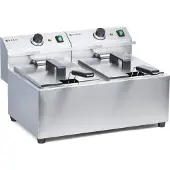 Hendi Friteuse MasterCook 2x8 Ltr 455x605x355 mm 230V-2x3500W