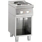 Bartscher Elektroherd 700, B400, 2PL, UO