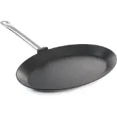 Hendi Fischpfanne Oval Titanium Professional 38x26cm