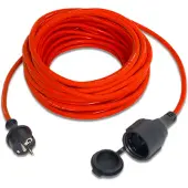 Trotec Qualitäts-Verlängerungskabel 15 m | 230 V | 1,5 mm² | IP44 | Verlängerungsleitung | Kabel | Verlängerungskabel | Garten