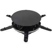 Syntrox Germany Raclette-Grill 6 Personen Glaskeramik 900W schwarz