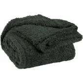 Unique living - Plaid/Decke Teddy - dunkelgrun - 150 x 200 cm