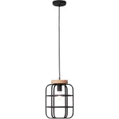 Brilliant Pendelleuchte, 1-flammig Gwen braun IP20 E27 40 Watt dimmbar g. f. Normallampe