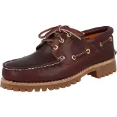 Timberland Loafer - Bordeaux Leather Slip-On Moccasins - Gr. 10 - in Rot - für Damen