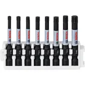 Bosch Impact T15/20x2/25x2/30x2/40 50 Screwdriver Tip Schwarz