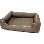 Lebon Hundebett Paula eckig dunkelbeige