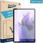 Just in Case Samsung Galaxy Tab S7 FE Displayschutzfolie Glas Displayschutz für Tablets
