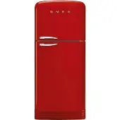 Smeg 50s Style Fab50r Kühlschrank Mit Gefrierfach Rot 400L / EU Plug 220V Rot 400L