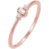 Elli Ring Topas Edelsteine Verlobung 925 Sterling Silber Elli Premium Rosegold