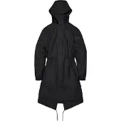 Rains 18130 curve jacket black